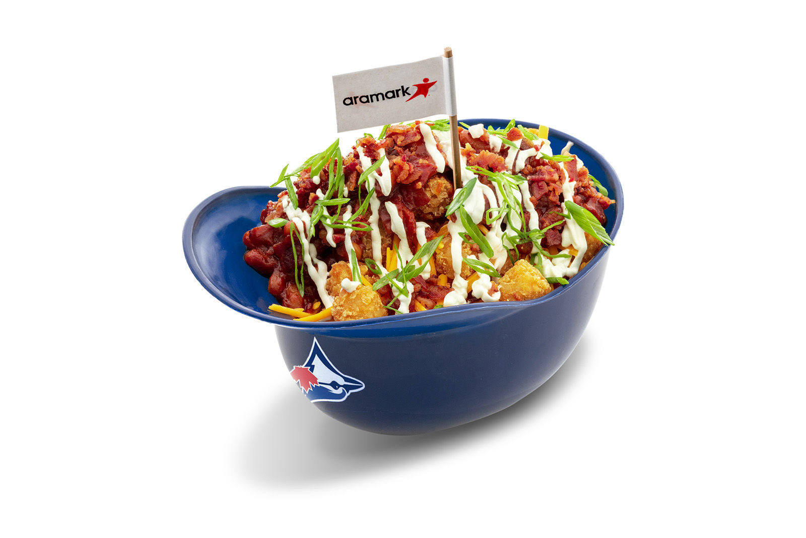Log cabin topped tots